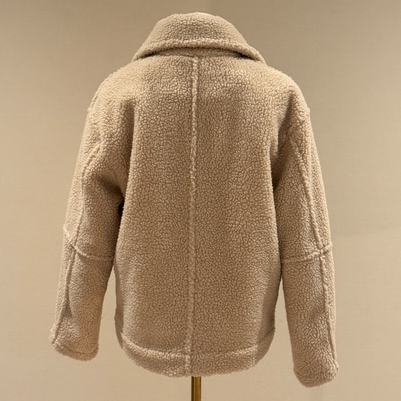 NWOT Vince Sherpa Faux Fur Jacket Size XS (retail $495) - Picture 13 of 16